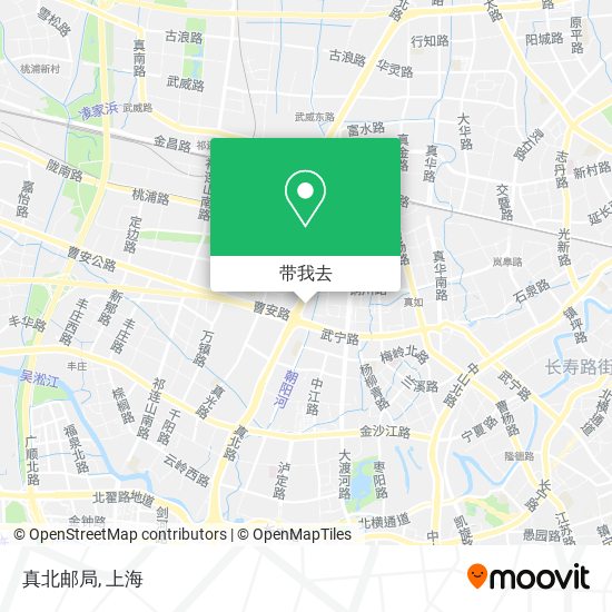 真北邮局地图