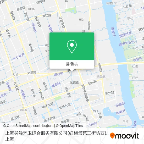 上海吴泾环卫综合服务有限公司(虹梅景苑三街坊西)地图