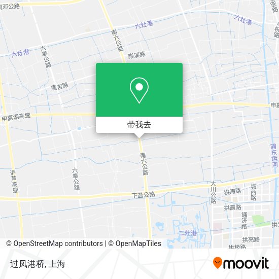 过凤港桥地图