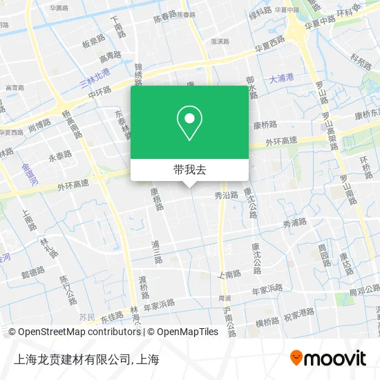 上海龙贲建材有限公司地图