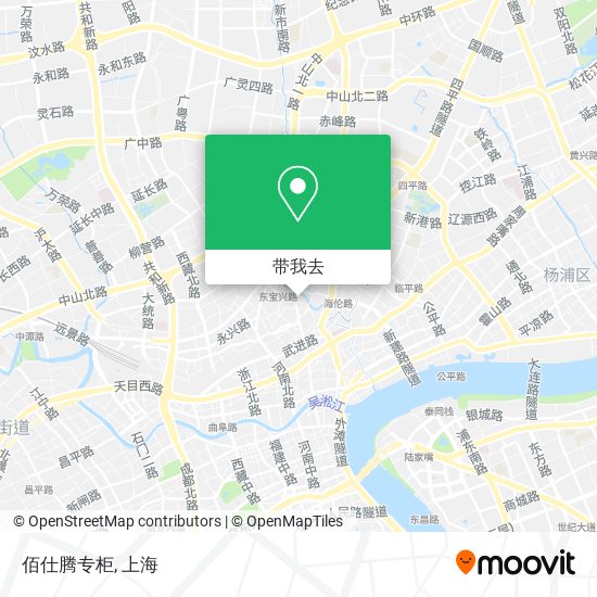 佰仕腾专柜地图