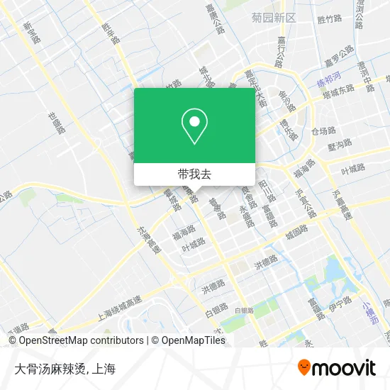 大骨汤麻辣烫地图