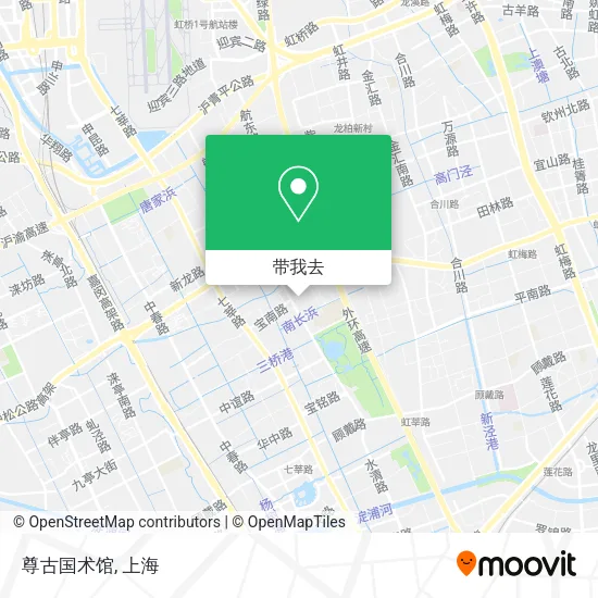 尊古国术馆地图