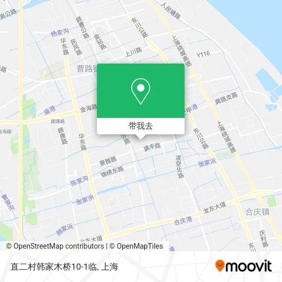 直二村韩家木桥10-1临地图
