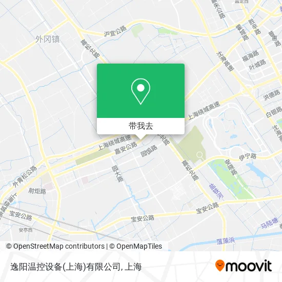 逸阳温控设备(上海)有限公司地图