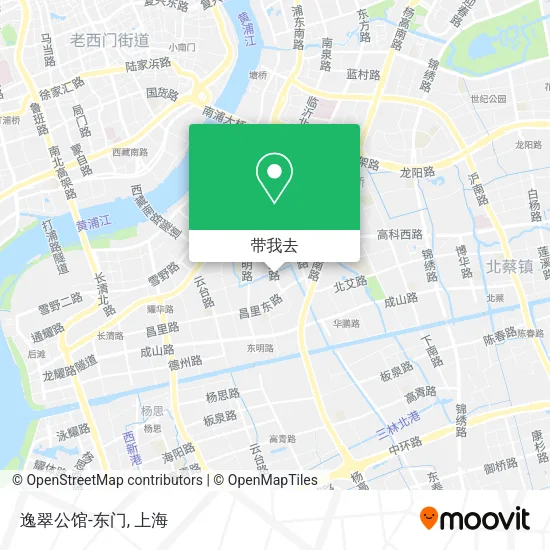 逸翠公馆-东门地图