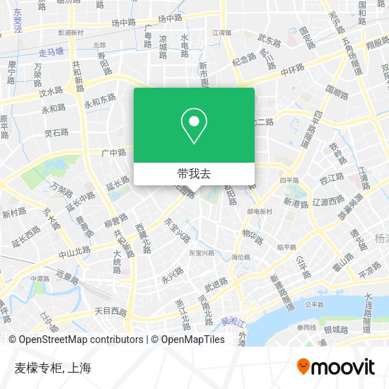 麦檬专柜地图