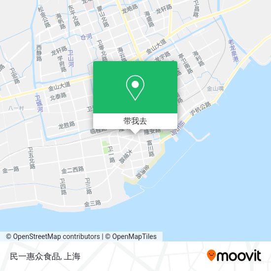 民一惠众食品地图