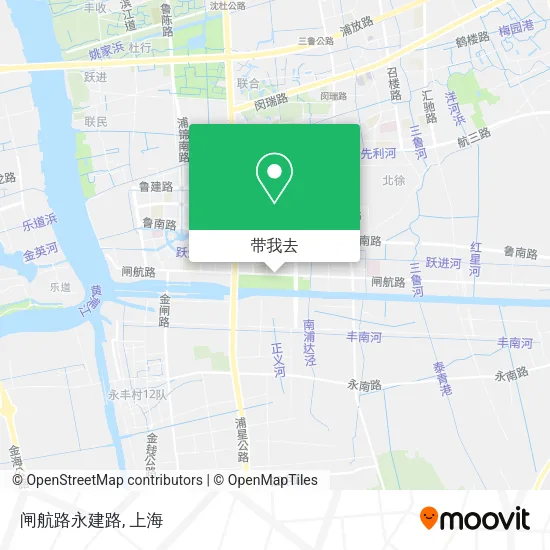 闸航路永建路地图