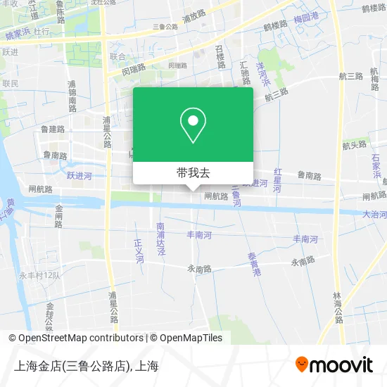 上海金店(三鲁公路店)地图