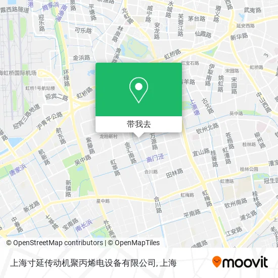 上海寸延传动机聚丙烯电设备有限公司地图