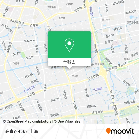 高青路4567地图