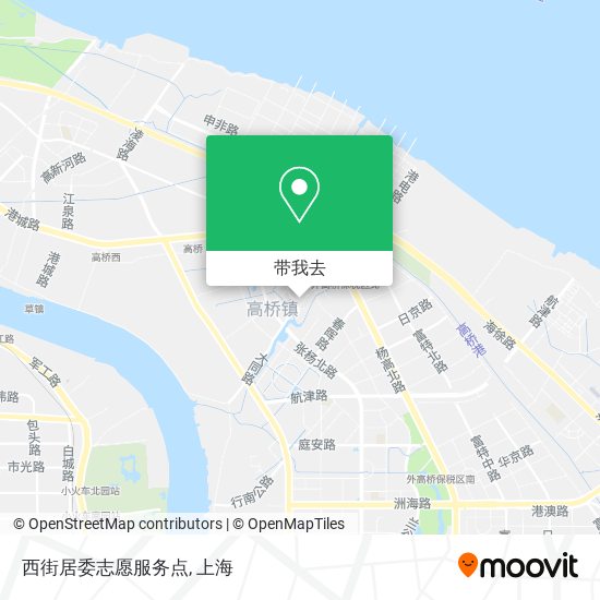 西街居委志愿服务点地图