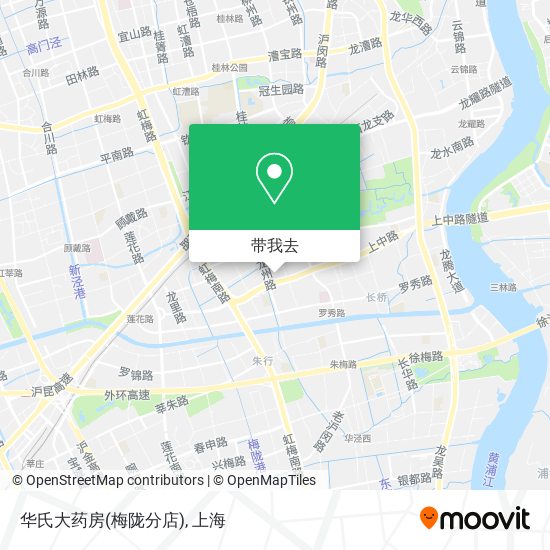 华氏大药房(梅陇分店)地图