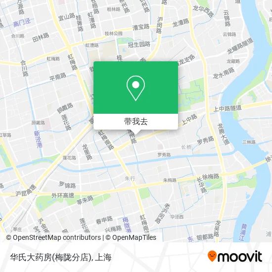 华氏大药房(梅陇分店)地图