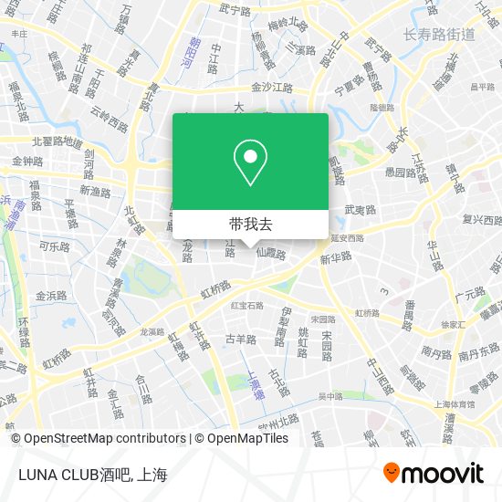 LUNA CLUB酒吧地图