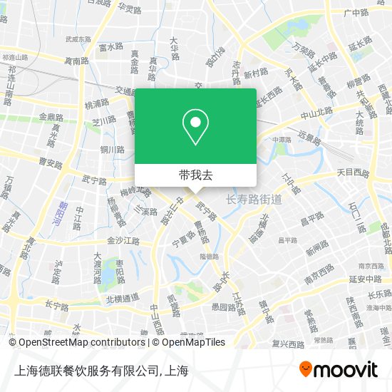上海德联餐饮服务有限公司地图