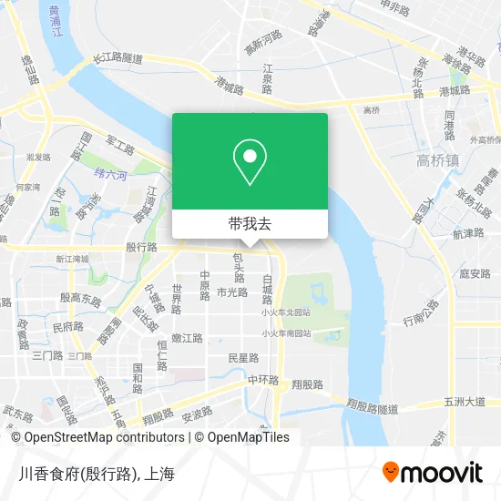 川香食府(殷行路)地图
