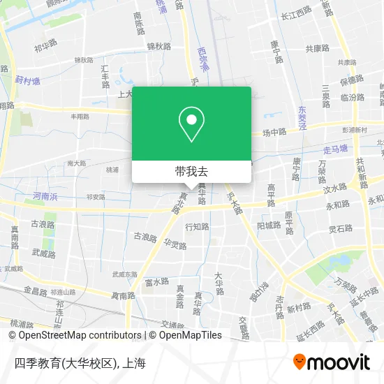 四季教育(大华校区)地图