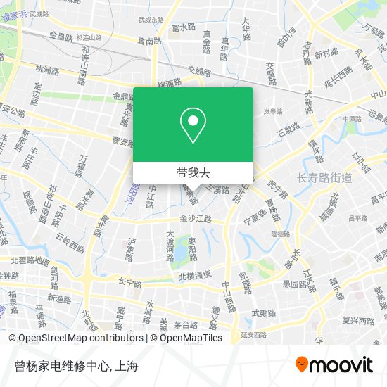 曾杨家电维修中心地图