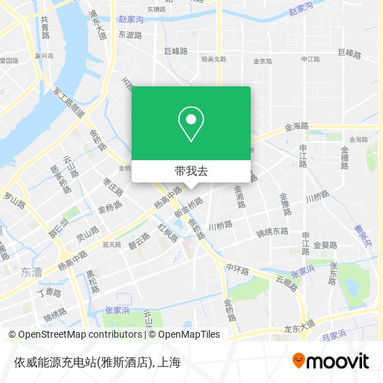 依威能源充电站(雅斯酒店)地图