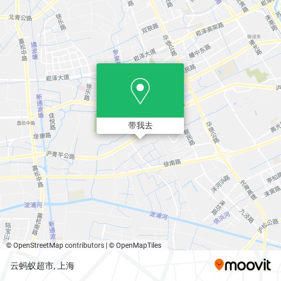 云蚂蚁超市地图