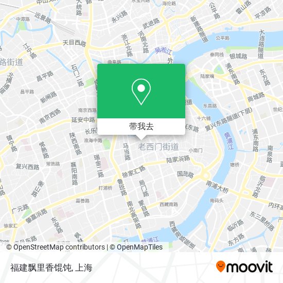 福建飘里香馄饨地图