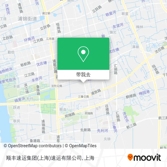 顺丰速运集团(上海)速运有限公司地图