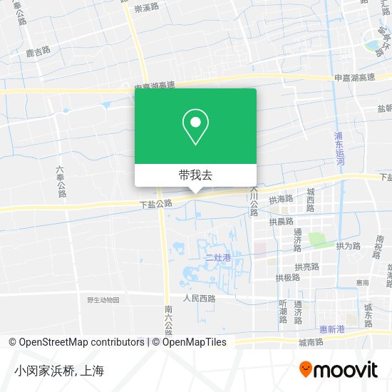 小闵家浜桥地图