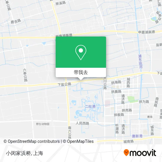 小闵家浜桥地图