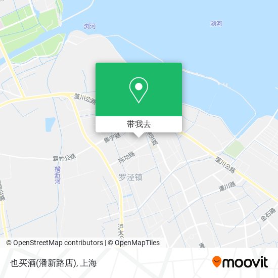 也买酒(潘新路店)地图