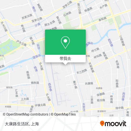 大康路生活区地图
