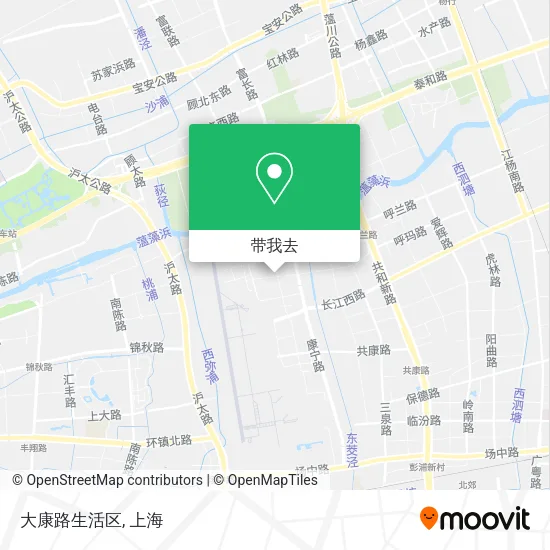 大康路生活区地图