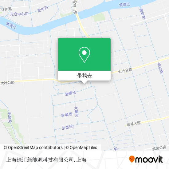 上海绿汇新能源科技有限公司地图