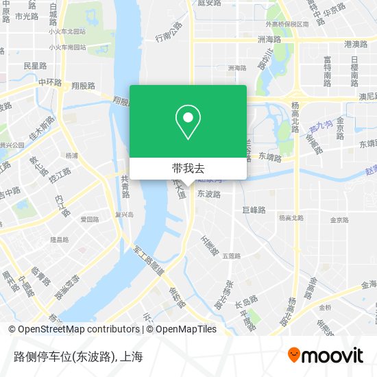 路侧停车位(东波路)地图