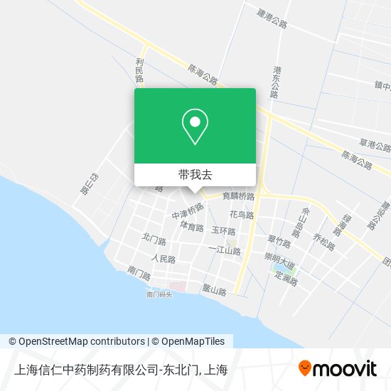 上海信仁中药制药有限公司-东北门地图