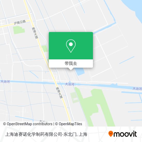 上海迪赛诺化学制药有限公司-东北门地图