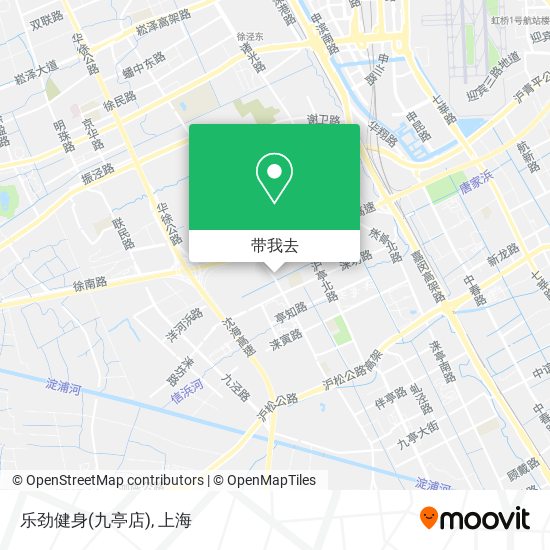 乐劲健身(九亭店)地图