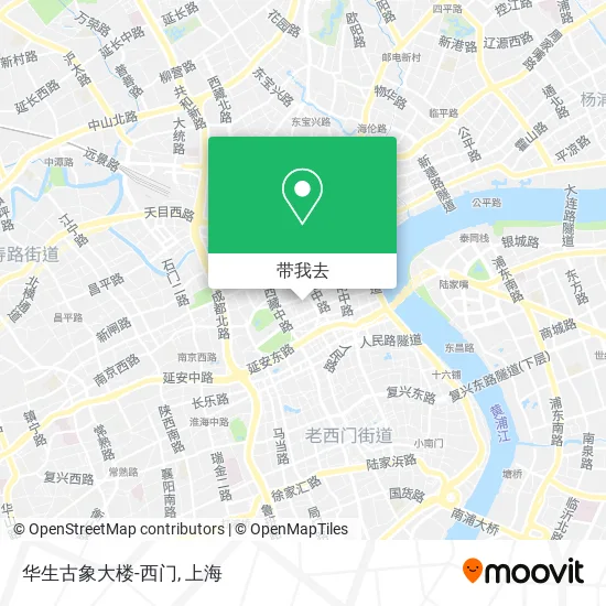 华生古象大楼-西门地图