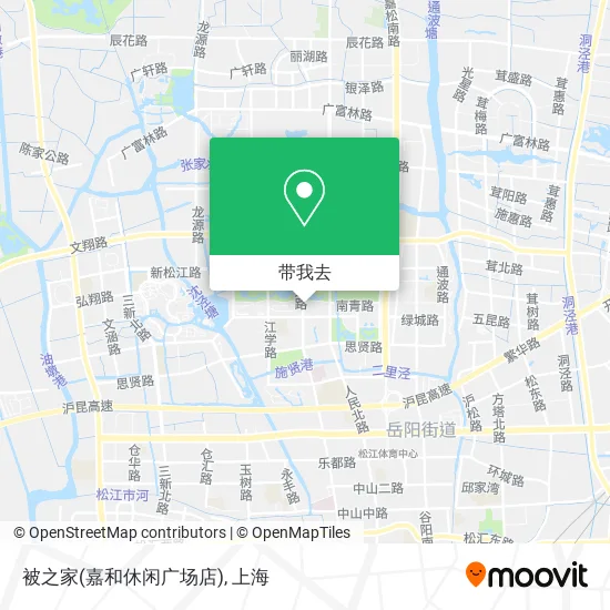 被之家(嘉和休闲广场店)地图