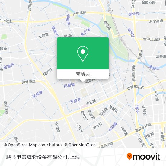 鹏飞电器成套设备有限公司地图