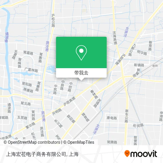 上海宏莅电子商务有限公司地图