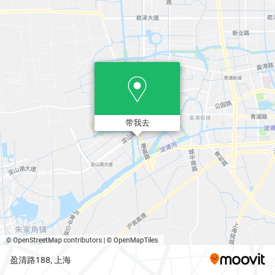 盈清路188地图