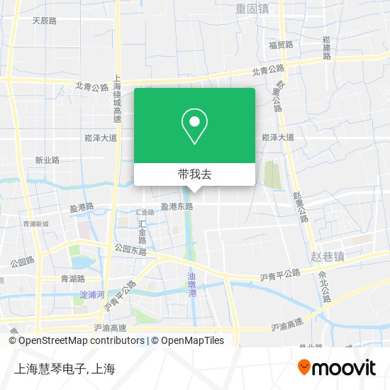 上海慧琴电子地图