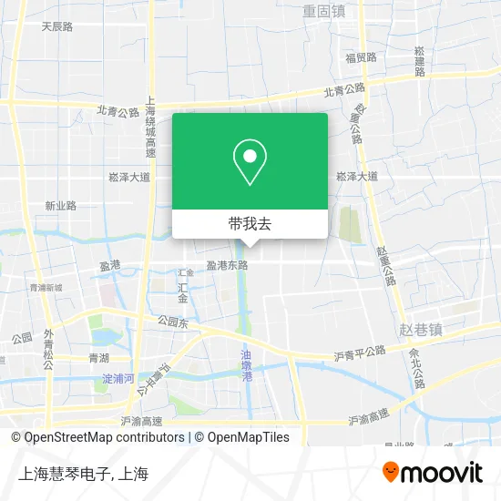 上海慧琴电子地图