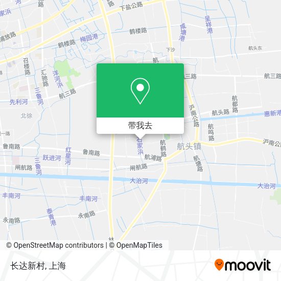 长达新村地图