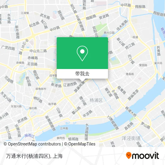 万通米行(杨浦四区)地图