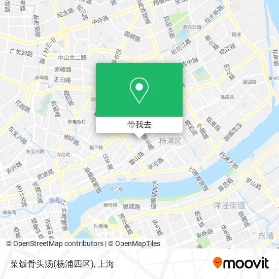 菜饭骨头汤(杨浦四区)地图