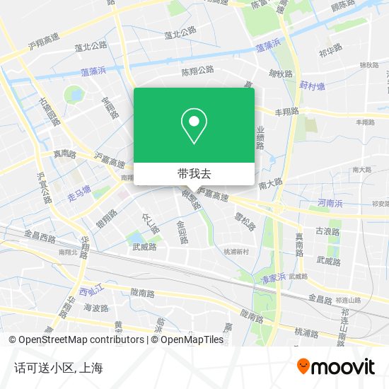 话可送小区地图