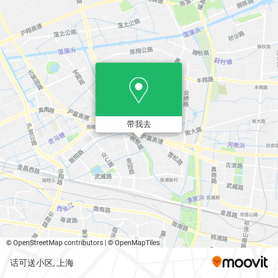 话可送小区地图